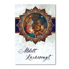 Karácsonyi borítékos képeslap