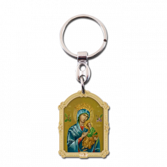 Szentképes kulcstartó (Mária kis Jézussal - ikon)