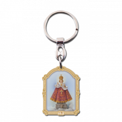 Szentképes kulcstartó (Prágai kis Jézus)