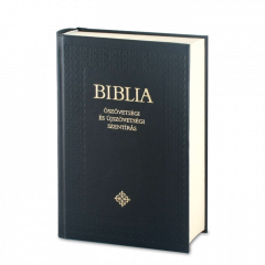 Biblia (Ó- és Újszövetség) fekete kötéssel
