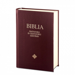 Biblia (Ó- és Újszövetség) bordó kötéssel