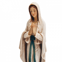 Műgyanta szobor (Lourdes-i Szűzanya)