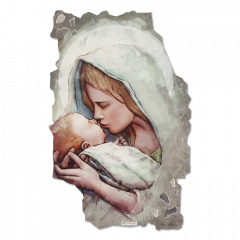 Exkluzív modern falikép (Mária kis Jézussal)