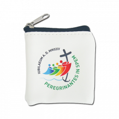 Jubileumi emlék rózsafüzértartó (műbőr)