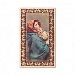 Aranyozott szentkép (Mária kis Jézussal)