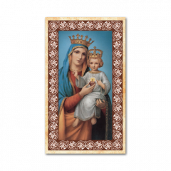 Aranyozott szentkép (Mária kis Jézussal)